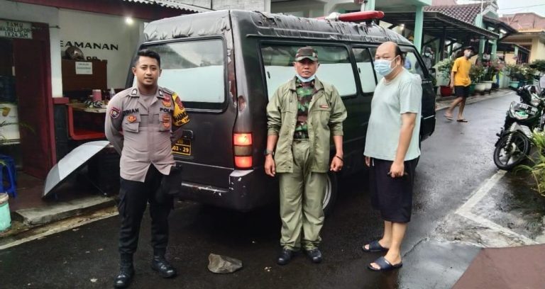 Penemuan Mayat Di Tanah Baru , Babinsa dan Babinmas Kota Bogor Sigap