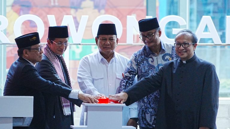 Presiden resmikan Terowongan Silaturahim yang menghubungkan Masjid Istiqlal dan Gereja Katedral