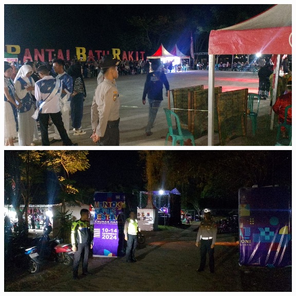 Polres Bangka Barat Sukses Amankan Muntok Ars Festival 2024