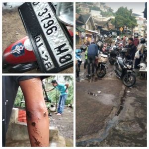 Cairan kimia tumpah