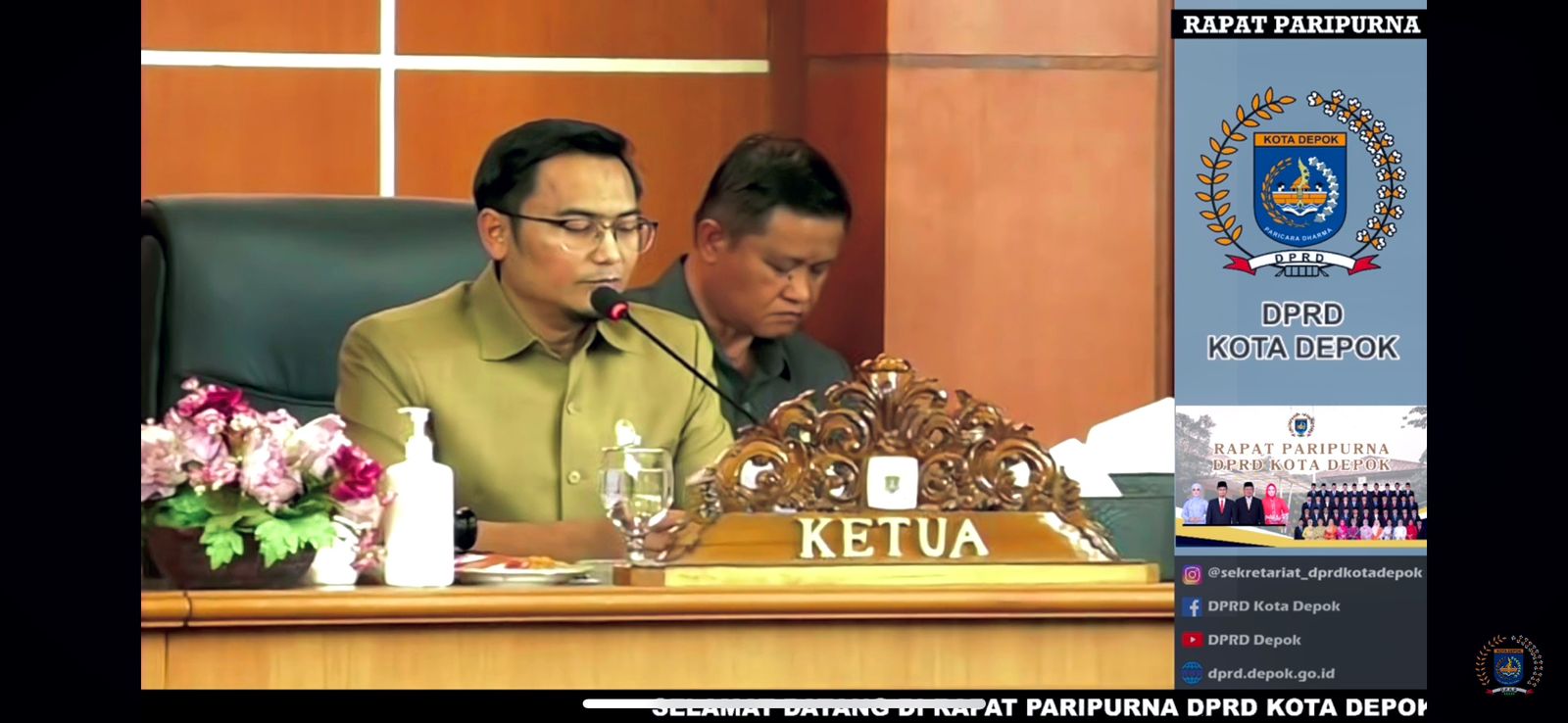 DPRD Depok tutup sidang 2024