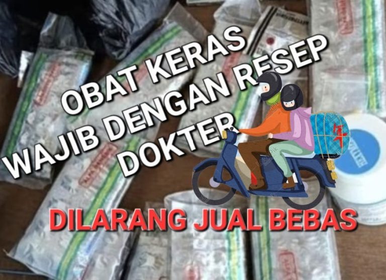 Pemotor Kabur Saat Dihentikan Polisi, Ribuan Obat Terlarang Diamankan