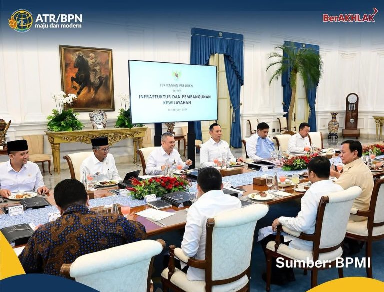 Menteri ATR/BPN Nusron Wahid Dorong Tata Ruang Berkelanjutan dalam Rapat Terbatas Bersama Presiden