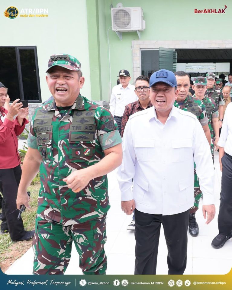 Menteri ATR/BPN Nusron Wahid: Amankan Lahan untuk 500 Batalion, Jaga Ketahanan Nasional
