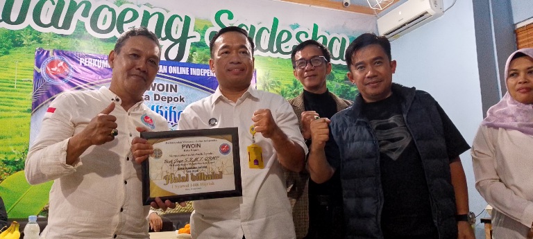 PWOIN Depok Teguhkan Sinergi Lewat Halal Bihalal Bersama BPN dan Humas DPRD