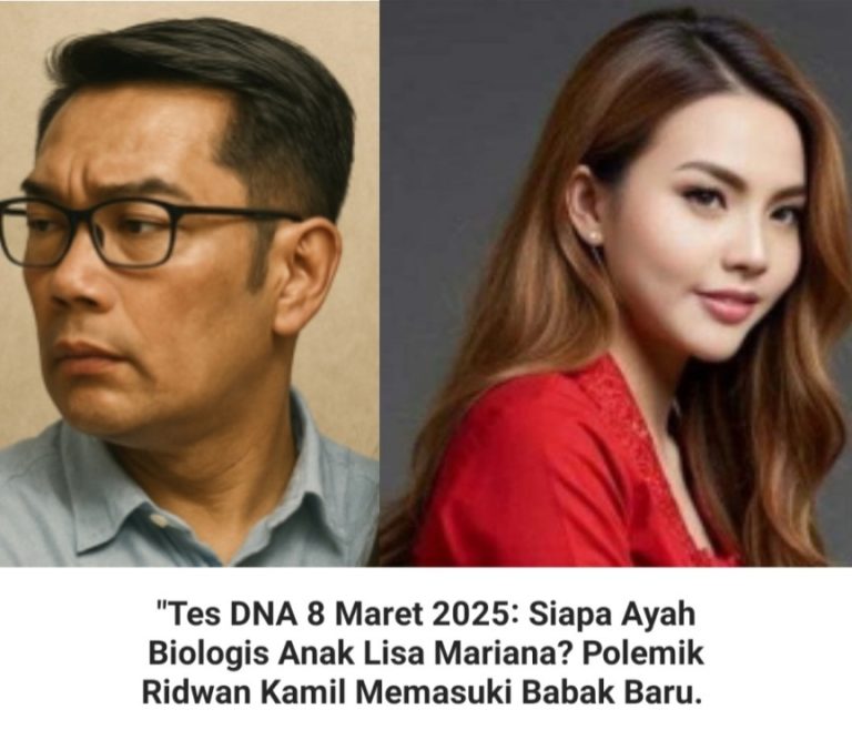 Tes DNA Jadi Sorotan, Polemik Ridwan Kamil–Lisa Mariana Memanas