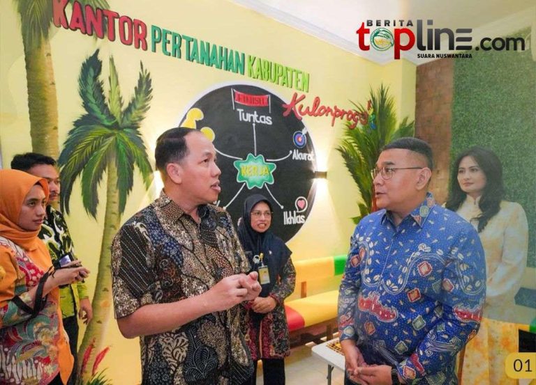 Tinjau Sejumlah Layanan dan Fasilitas Kantah Kulon Progo, Ini Komentar Wamen Ossy