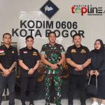 Dandim 0606/Kota Bogor dan Gibas Bahas Sinergi Lawan Premanisme