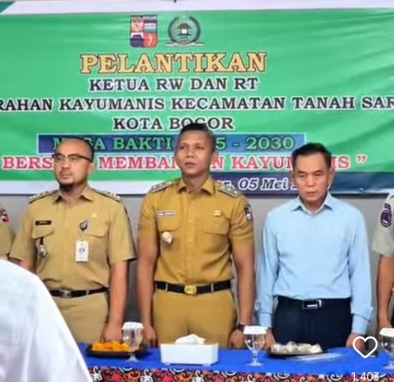 Biaya Operasional RT/RW di Kota Bogor Naik, Pemkot Tegaskan Komitmen Pelayanan Warga