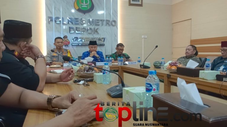 Polres Metro Depok dan Forkopimda Perkuat Sinergi Ormas untuk Jaga Kamtibmas