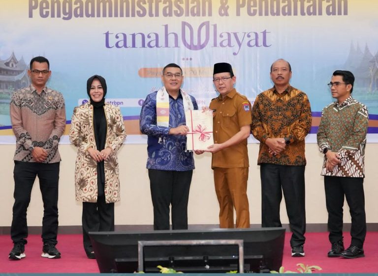Wamen ATR Sosialisasikan Pendaftaran Tanah Ulayat di Payakumbuh