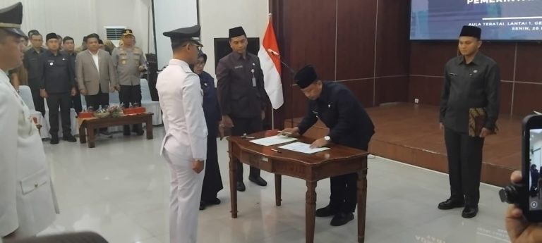 Supian Suri Lantik 97 ASN, Tegaskan Penyegaran Birokrasi untuk Layanan Publik