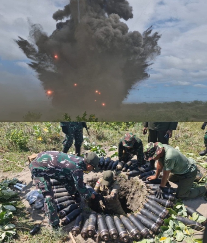 Tragedi Ledakan di Garut, TNI dan Warga Tewas Saat Pemusnahan Amunisi