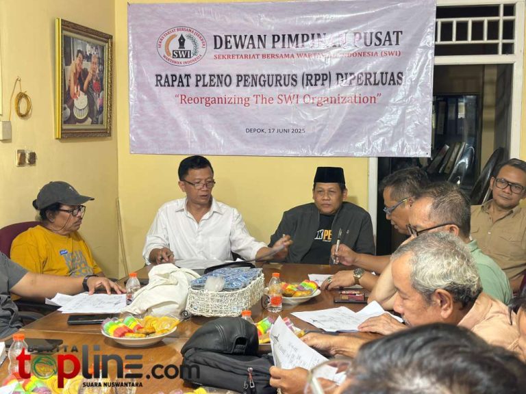 Rapat Pleno DPP SWI, Persiapkan Munas 2026 Lewat Konsolidasi Internal