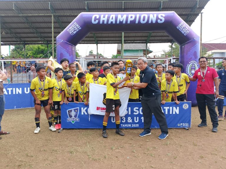 SSB Beger dan BM Jatireja Juara Soeratin Cup 2025 Kabupaten Bekasi