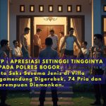 KWP Apresiasi Polres Bogor, Kecam Pesta Menyimpang di Villa Megamendung