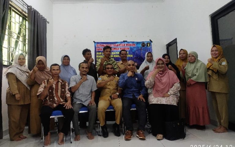 Penyuluhan Hukum LBH KUBI Bangkitkan Kesadaran Warga Desa Tugang