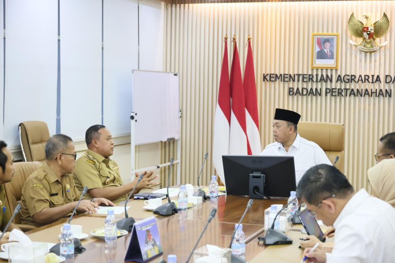 Percepat Sertifikasi Aset, Wali Kota Bekasi Audiensi dengan Menteri ATR/BPN
