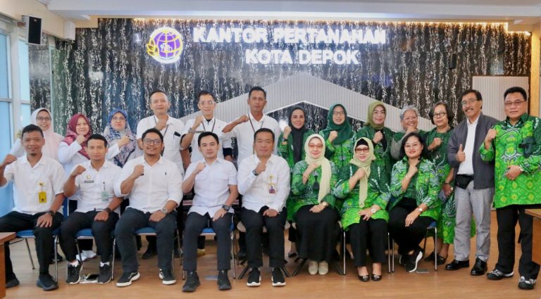 BPN Depok Perkuat Sinergi Lewat Silaturahmi Bersama IPPAT