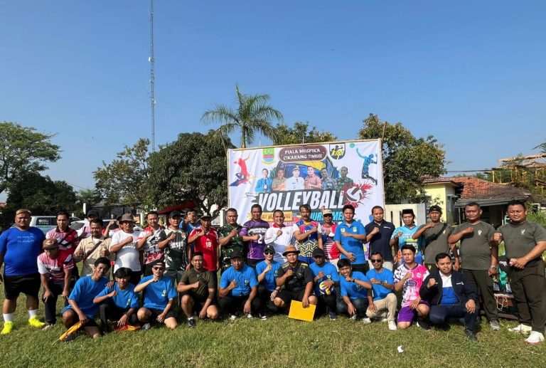 Turnamen Voli Piala Muspika Cikarang Timur Eratkan Sinergi Pemuda dan Pemerintah