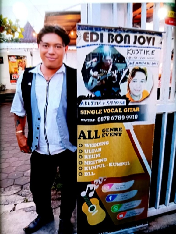 Dari Jalanan Wonosobo, Edi Bonjovi Kini Meriahkan Panggung Yogyakarta