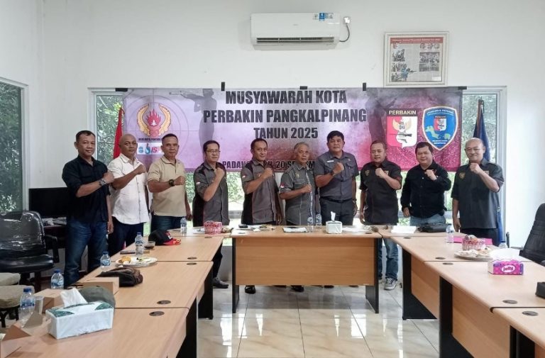 Husny Terpilih Aklamasi, Pimpin Perbakin Pangkalpinang 2025–2029