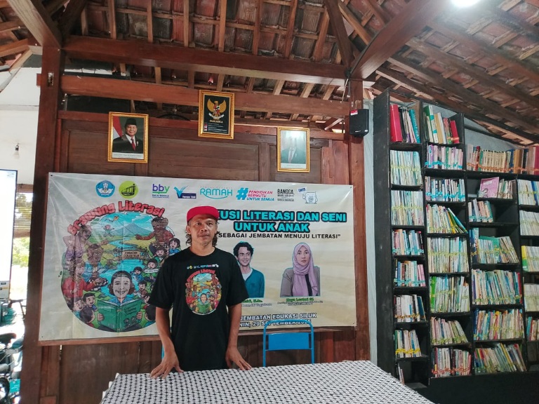 Plt. Ketum TBM Jembatan Edukasi Siluk Gaungkan “Srawung Literasi 2025”