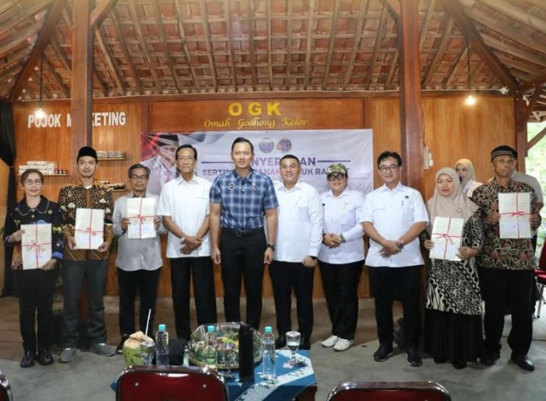 Sri Sultan Apresiasi ATR/BPN Atas Kepastian Hukum Tanah di Gunungkidul