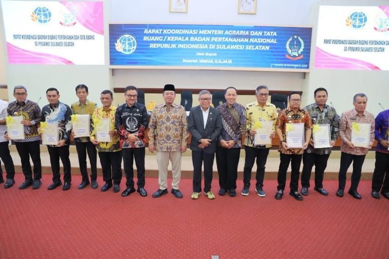 ATR/BPN Percepat Sertipikasi Aset Negara di Sulsel